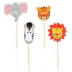 Wilton 2113-1012 Jungle Pals/Fun Picks, 24-Pack- Discontinued By Manufacturer
