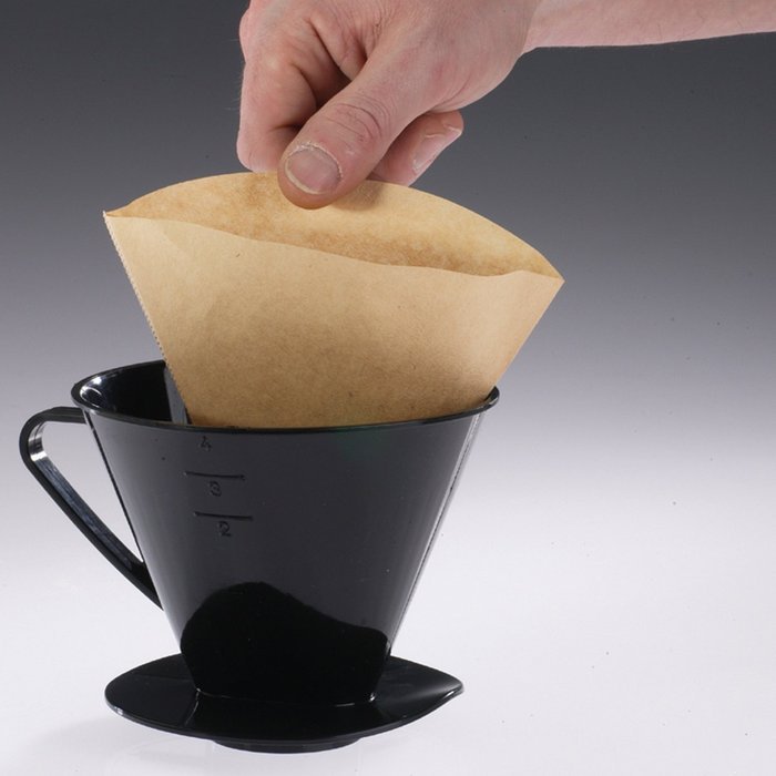 Westmark Six Cup Coffee Filter in Black N3