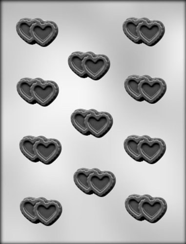 CK Products Double Filigree Heart Chocolate Mold