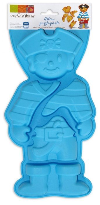ScrapCooking Silicone Pirate Puzzle Mold