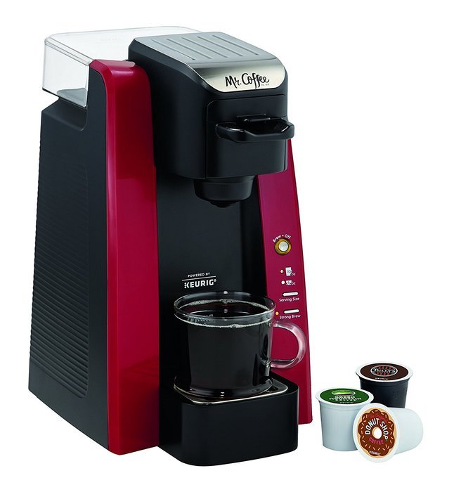 Mr. Coffee BVMC-SC500-1 Single K-Cup Brewing System, 24 oz, Black N4