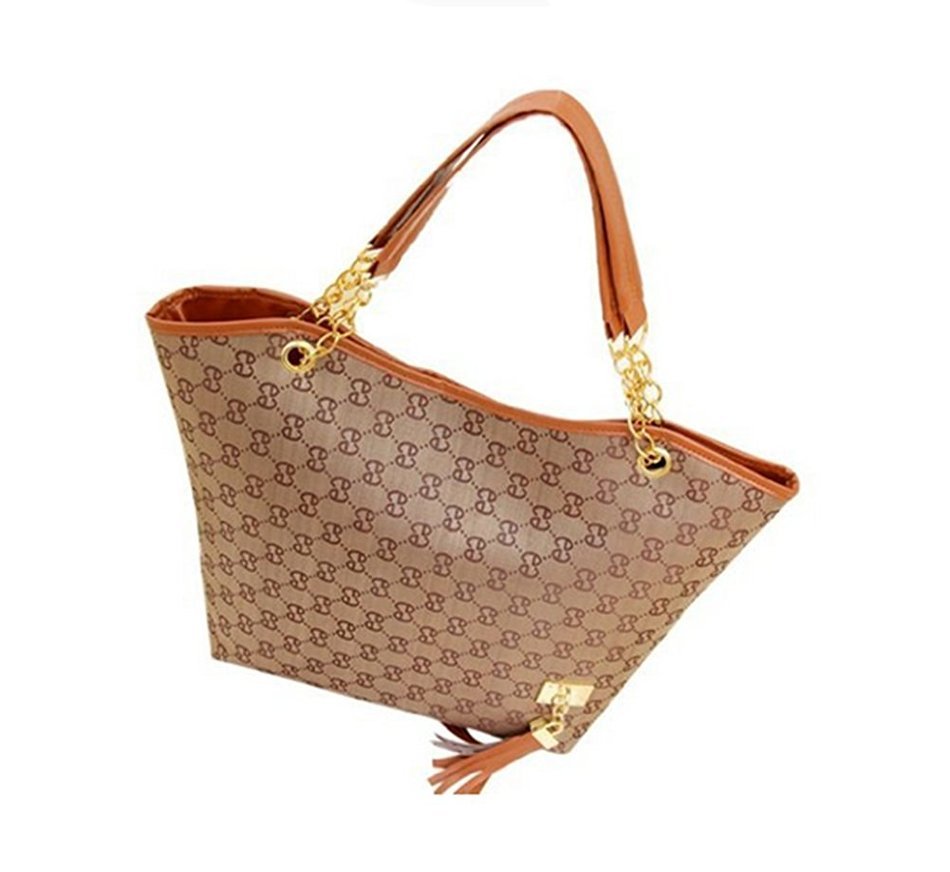1 X Wisedeal Fashion Leopard Sequined Ladies Women Shoulder Messenger Bag Handbag Tote Purse N23