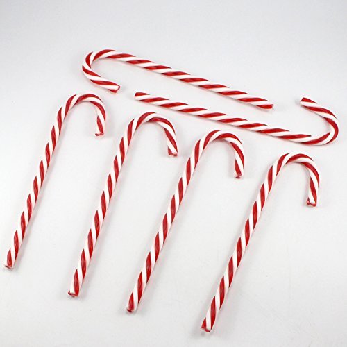 6pcs/lot 15cm Acrylic Crutch Diy Christmas Decoration (green)