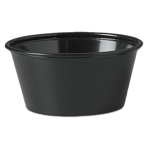 DCCP325BLK - Plastic Souffle Portion Cups