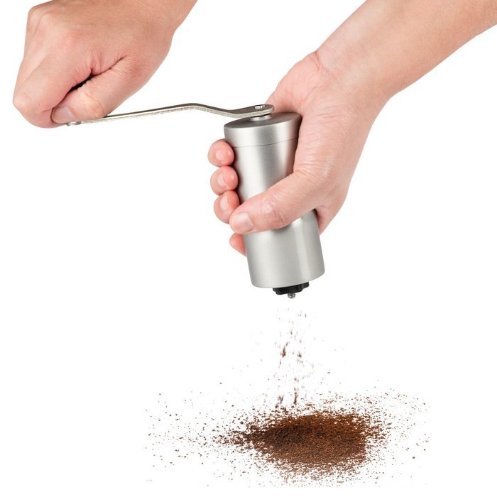 Sunbird Products Ceramic Burr Manual Coffee Grinder, Portable Coffee Mill, Stainless Steel - Aeropress Compatible... N2