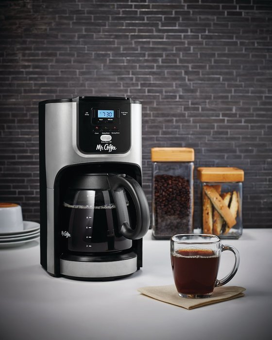 Mr.Coffee 12 Cup Programmable Coffeemaker with Brew Strength Selector, JPX37 N5