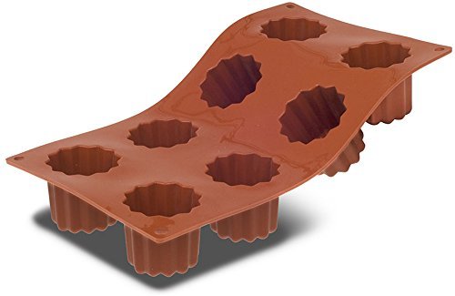 Pavoni Orange Non-Stick-8 Cannele N2