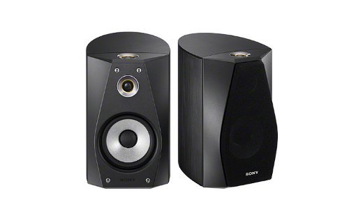 [TERNS]Sony [HiRes sound source corresponding] 2-way bookshelf speakers (2 units / Black) SS-HA3 BC[Japan Import]