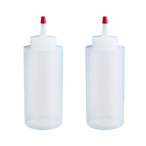 Wilton Set of 2 6-ounce Mini Melting Decoratingcandy Chocolate Squeeze Bottles