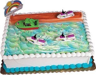 Cake Decorating Kit CupCake Decorating Kit (Soccer Team(7 Players 2 Goals)) N4