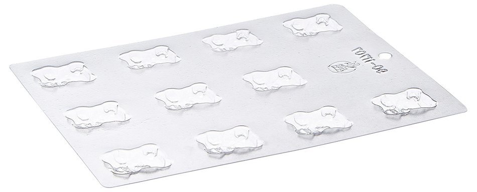 CK Products 1-1/4-Inch Teddy Bear Chocolate Mold