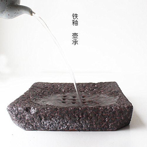 CCWY Firewood rust glaze pots bearing the new Queen making Kung Fu tea pot mat care wholesale ceramic foam,Burn...