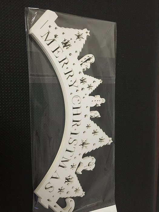 Zerowin 24pcs Christmas Lace Laser Cut Cupcake Wrapper Liner Baking Cup Muffin Case Trays Wedding Birthday Party... N2