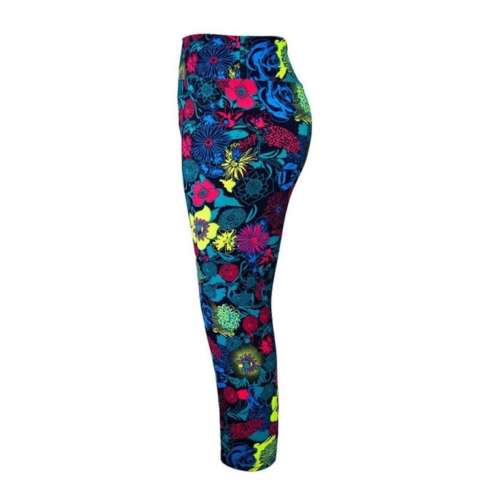 PHOTNO High Waist Fitness Yoga Sport Pants Printed Stretch Cropped Leggings N16