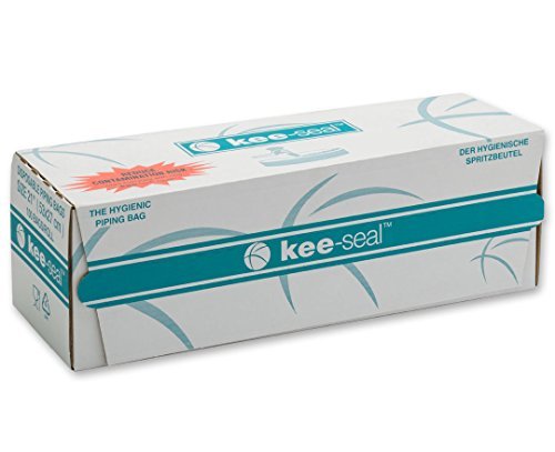 DecoPac Kee-Seal Disposable Pastry Bags, 21-Inch, Clear