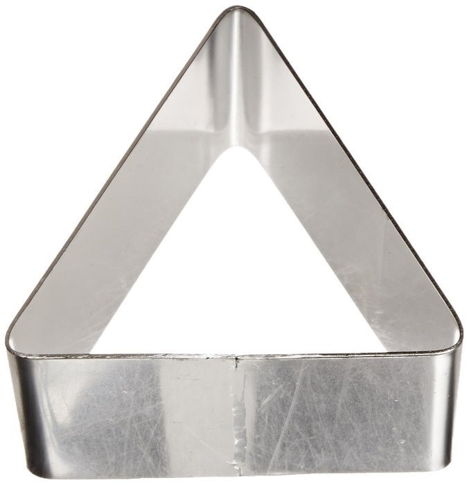 Fat Daddio's Hexagon Stainless Steel Ring 3 Inch x 2 Inch N3