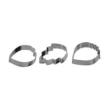 Sher FOUR-C Stainless Steel Cutter Heart Poppy Flower Biscuit Cake Cookie Cutters Baking Mould Cookie Fondant... N3