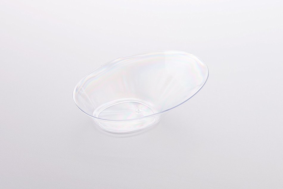 Ellipse Dish Clear 100 count box N3