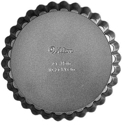 Wilton Advance Select Premium Nonstick 4-Inch Tart/Quiche Pans in Gunmetal (Set of 6) N5