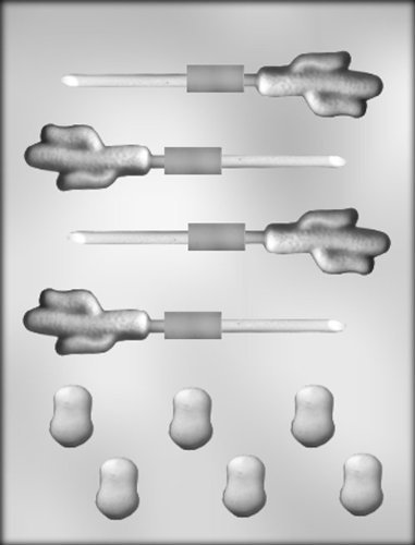 CK Products 2-1/8-Inch Cactus Sucker Chocolate Mold