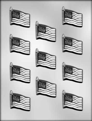 CK Products 1-5/8-Inch Flag Chocolate Mold