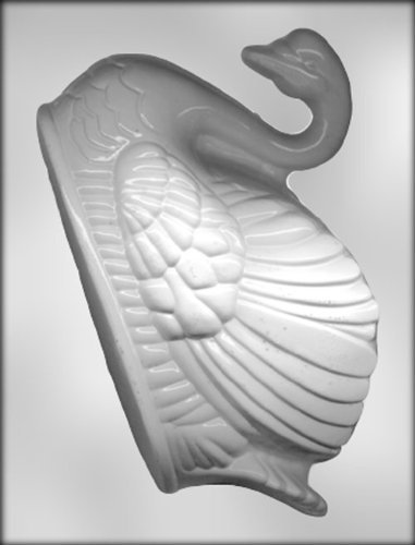 CK Products 3-D Left Half Large Swan Chocolate Mold