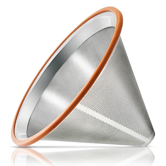 Pour Over Coffee Filter - Reusable Drip Coffee Filter for Chemex, Hario V60 and other Coffee Makers N5