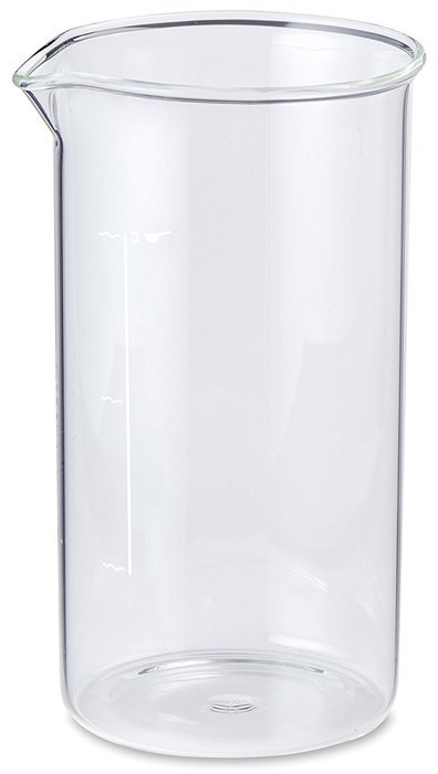 Aerolatte Universal Borosilicate Glass Replacement Carafe For French Press Coffee Maker, 3-Cup, 12-Ounce Capacity... N5