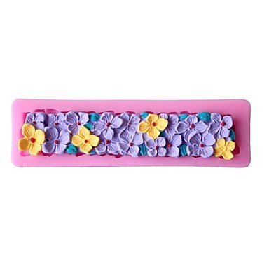 Y&XL&H Long pattern Fondant Cake Cake Chocolate Silicone Molds,Decoration Tools Bakeware