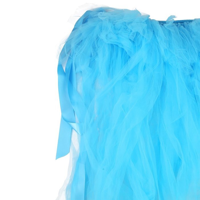 ILOVEDECOR Tulle TUTU Table Skirt Tableware Wedding Party Xmas Baby Shower Birthday Decor (Blue) N23