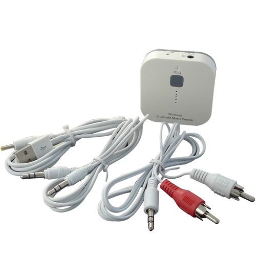 Bluetooth 3.0 Stereo Audio Receiver Handsfree Adapter for Cellphone Music to AUX N8