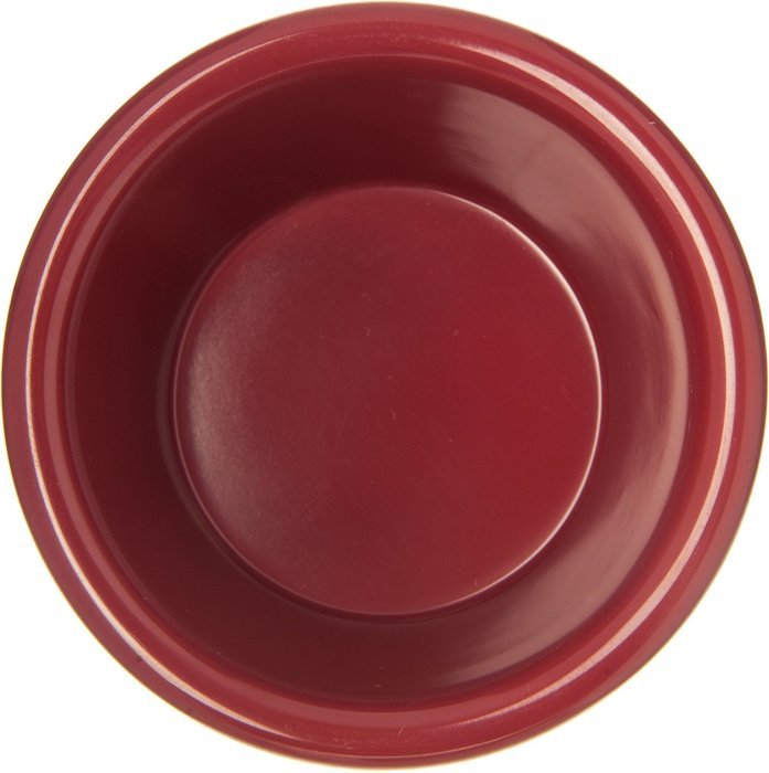 Carlisle S28558 Melamine Smooth Ramekin, 4 oz Capacity, 1.43" Height, Roma Red (Case of 48) N3