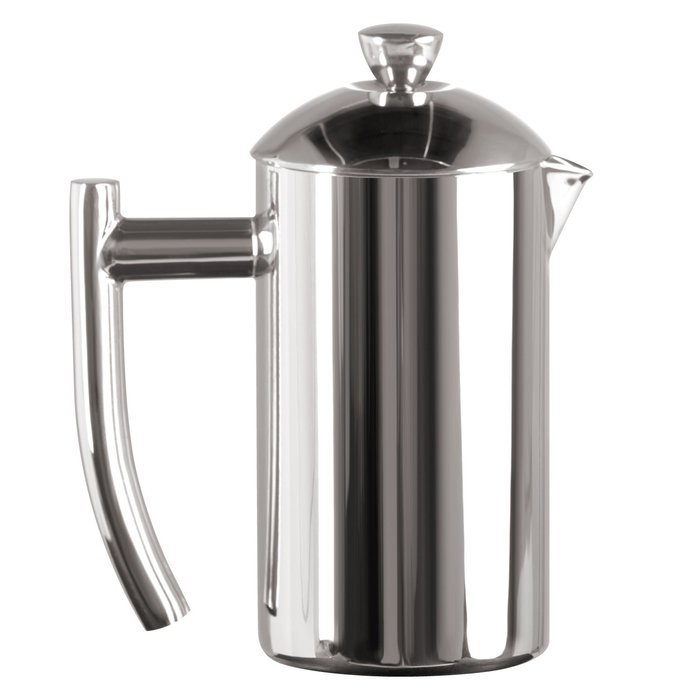 Frieling USA Double Wall Stainless Steel French Press Coffee Maker with Patented Dual Screen in Frustration Free... N8