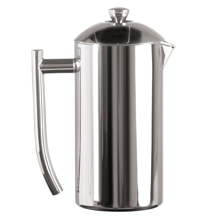 Frieling USA Double Wall Stainless Steel French Press Coffee Maker with Patented Dual Screen in Frustration Free... N9