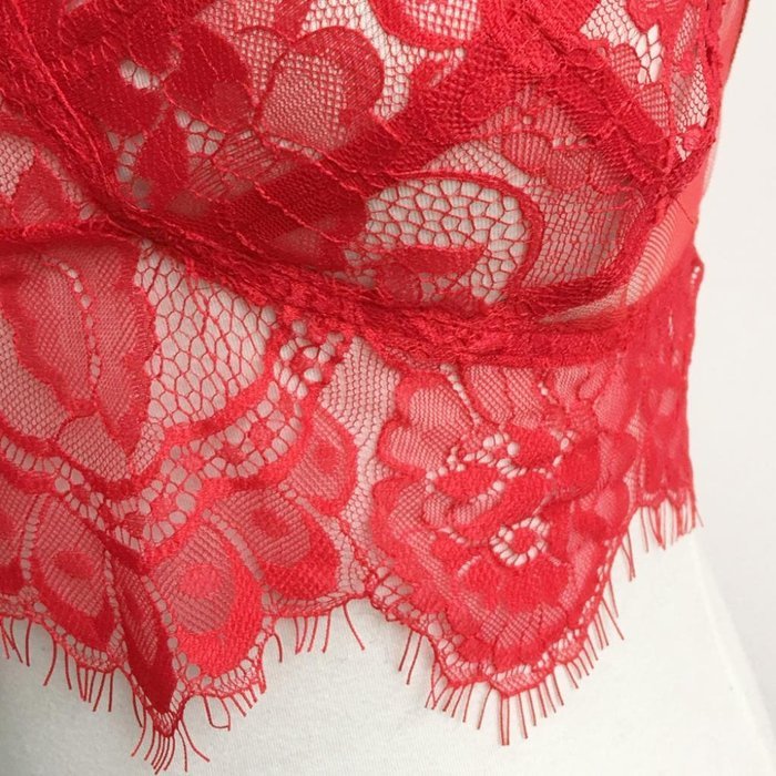 1Set Sexy Lingeriez，Beautyvan Comfortable Lingerie Lace Dress Babydoll Sleepwear G-string (L3, Red) N6