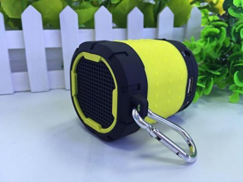 SNEED-Outdoor sports waterproof Bluetooth speaker card engaging bicycle wireless speakers , yellow