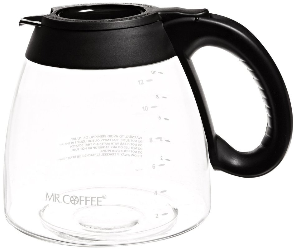 Mr. Coffee ISD13 12-Cup Replacement Decanter for FT and IS Series, Black N2