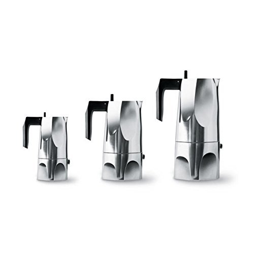 Alessi Ossidiana Espresso Coffee Maker (3 Cup) N3