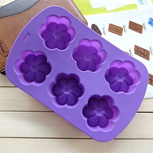 Anyana Plumeria Silicone Fondant Mold Cake Decorating Pastry Gum Pastry Tool Kitchen Tool Sugar Paste Baking Mould... N2