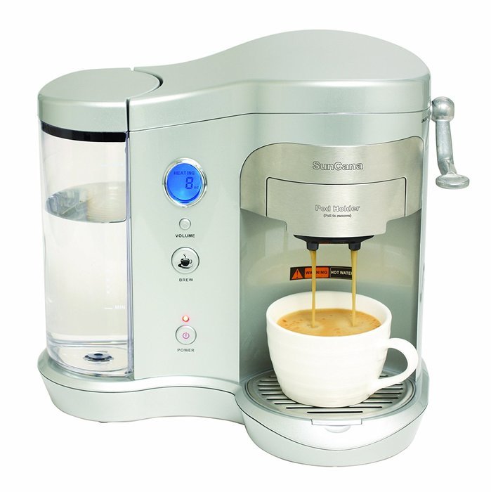 Suncana H701A-BLK Pod Brewer, Black N3