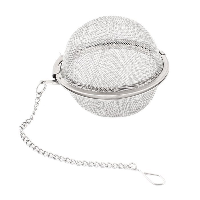 Stainless Steel Infuser Strainer Mesh Locking Tea Leaves Ball Filter