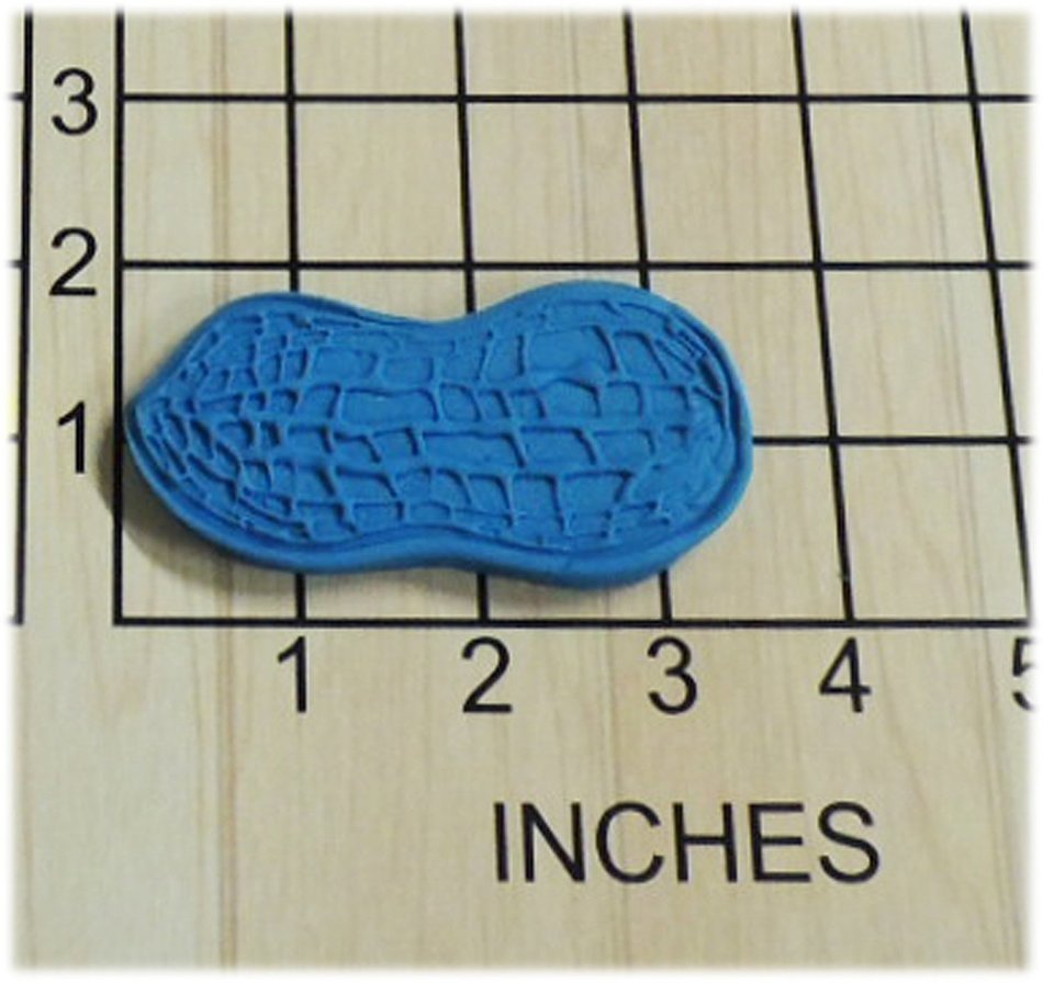 Peanut Shaped Cookie Cutter and Stamp #1281