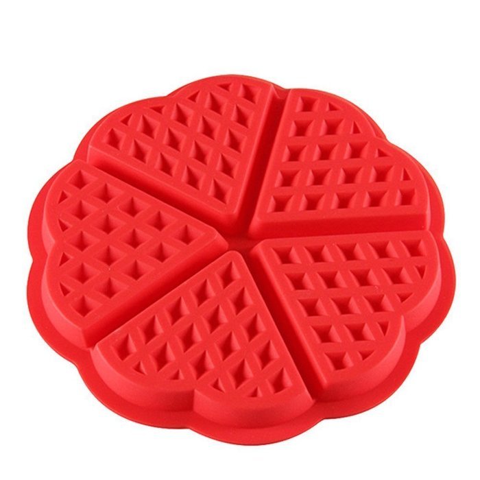 Astra shop 18-Cavity Silicone Mini Round Waffle, Cookie, Chocolate, Candy and Gummy Mold Non-Stick, Easy To Clean... N3
