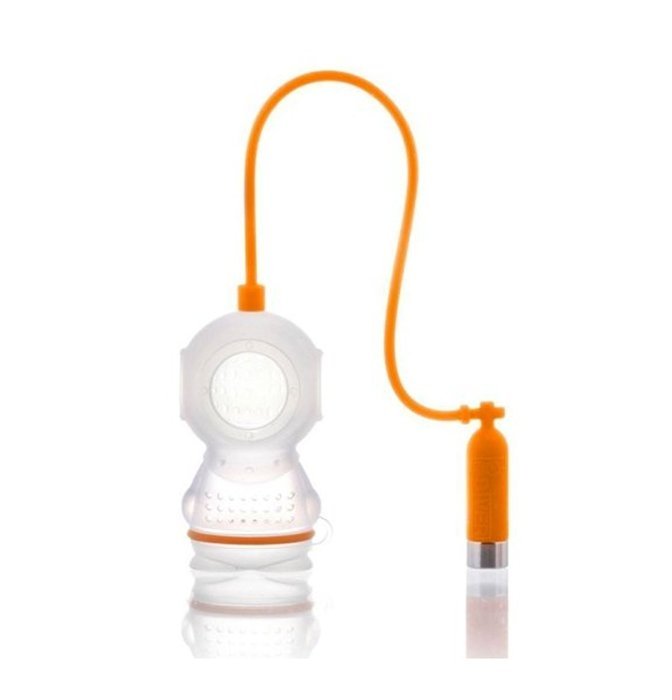 Deep Diver Tea Infuser | BPA-Free Silicone Scuba Diving Loose Leaf Herbal Tea Strainer with Stainless Steel Tank... N2