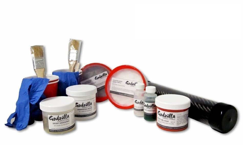 Gorilla carbonwork Carbon fiber composites & mold making starter kit