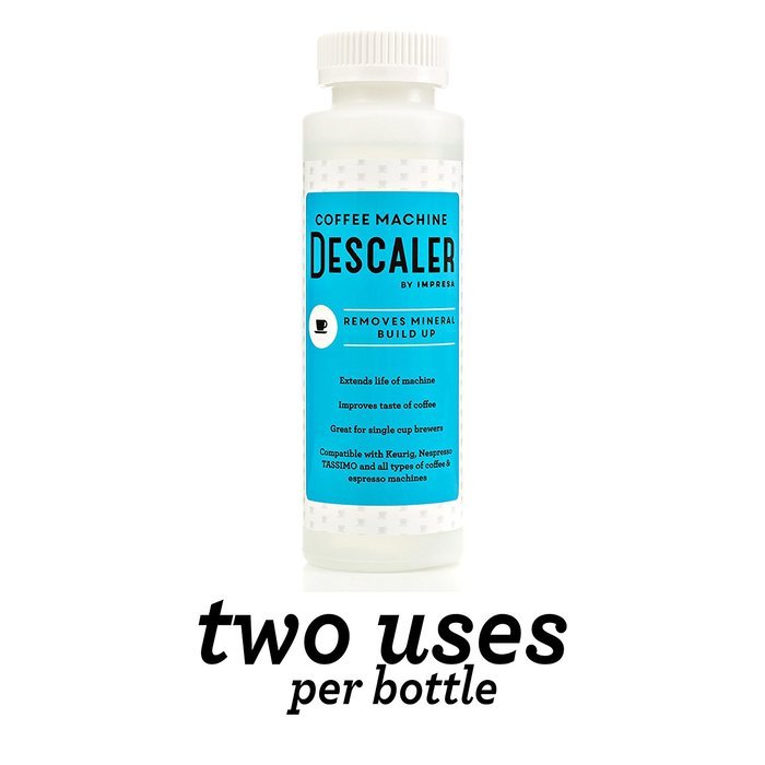 Descaler / Descaling Solution for Keurig, Nespresso, and Other Coffee/Espresso Machines - Made in USA - 2 Uses...