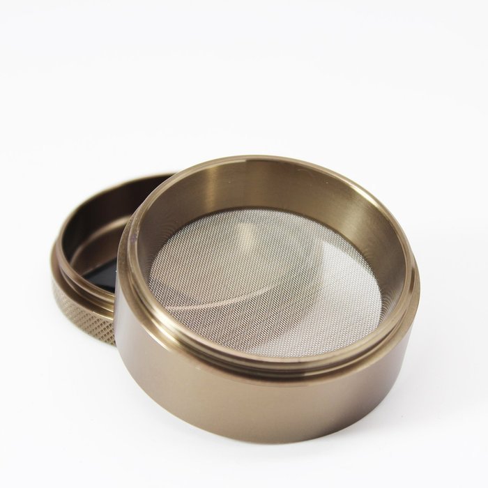Sharp Stone Official Authentic Medium 4 Piece Grinder Hard Top 2.2 Inches Copper Green + Free Performance Technology... N5