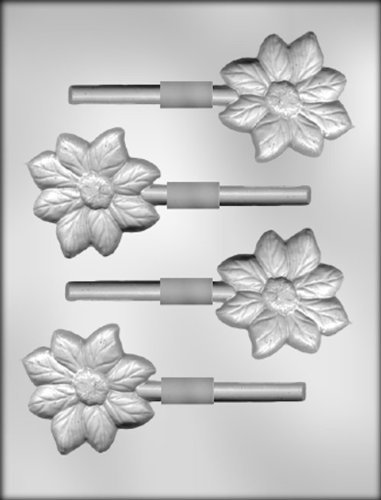 CK Products 2-3/4-Inch Flower Sucker Chocolate Mold