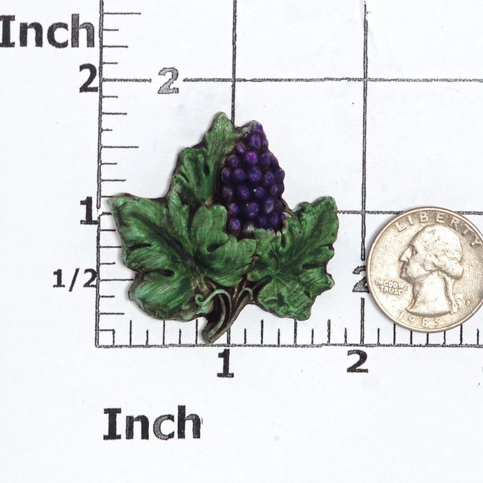 Grape Leaf Silicone Mold Food Safe Fondant, Chocolate, Candy, Resin, Polymer Clay Mold N4