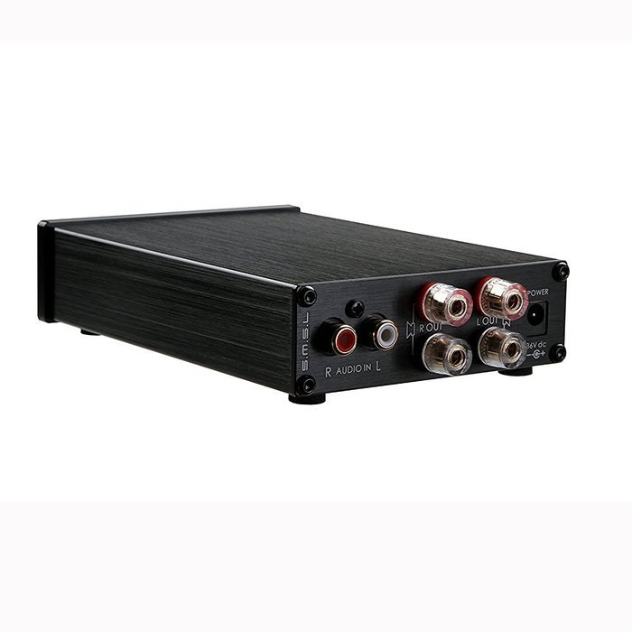 SMSL SA-160 160WPC Digital Amplifier + Headphone Amplifier + Power Adapter (BLACK) N4